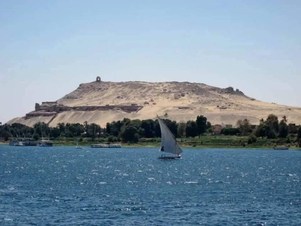 Felucca tour of Aswan landmarks including Nubian lunch