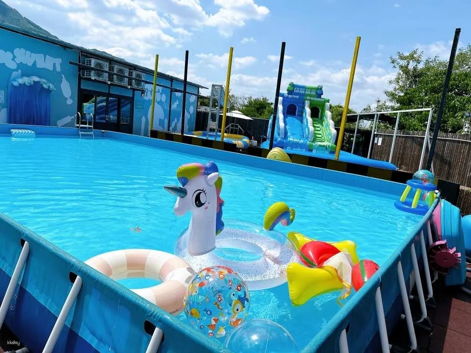 [KKday Exclusive Offer] Yuen Long Yau Tam Mei Farm Camp | Summer Water Festival | Hello Summer Water Battle | Brand New Rural Stargazing Town | Private Outdoor BBQ Equipment | Family Gathering | Indoor Children's Playground