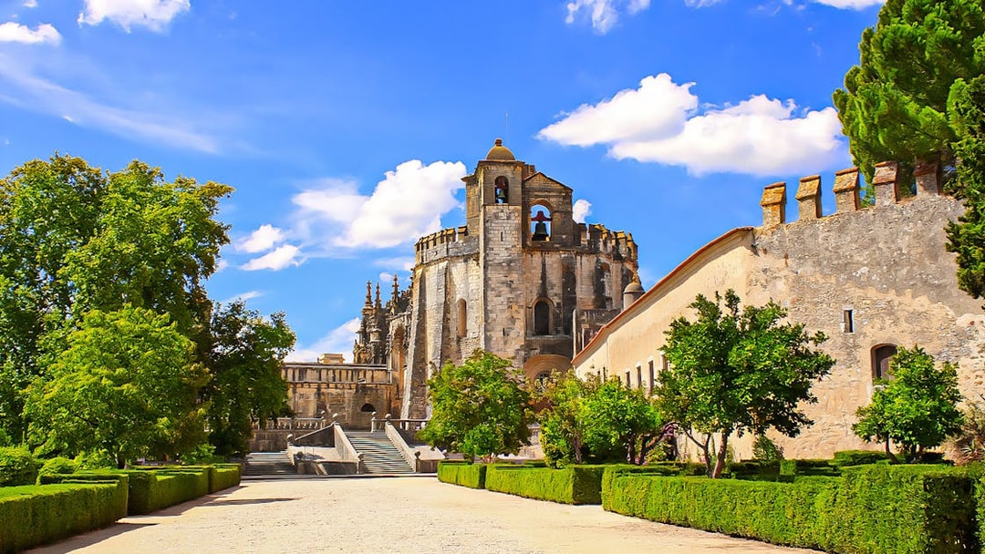 Tomar's Convent of Christ, a key site on the Knights Templar Tour from Lisbon.