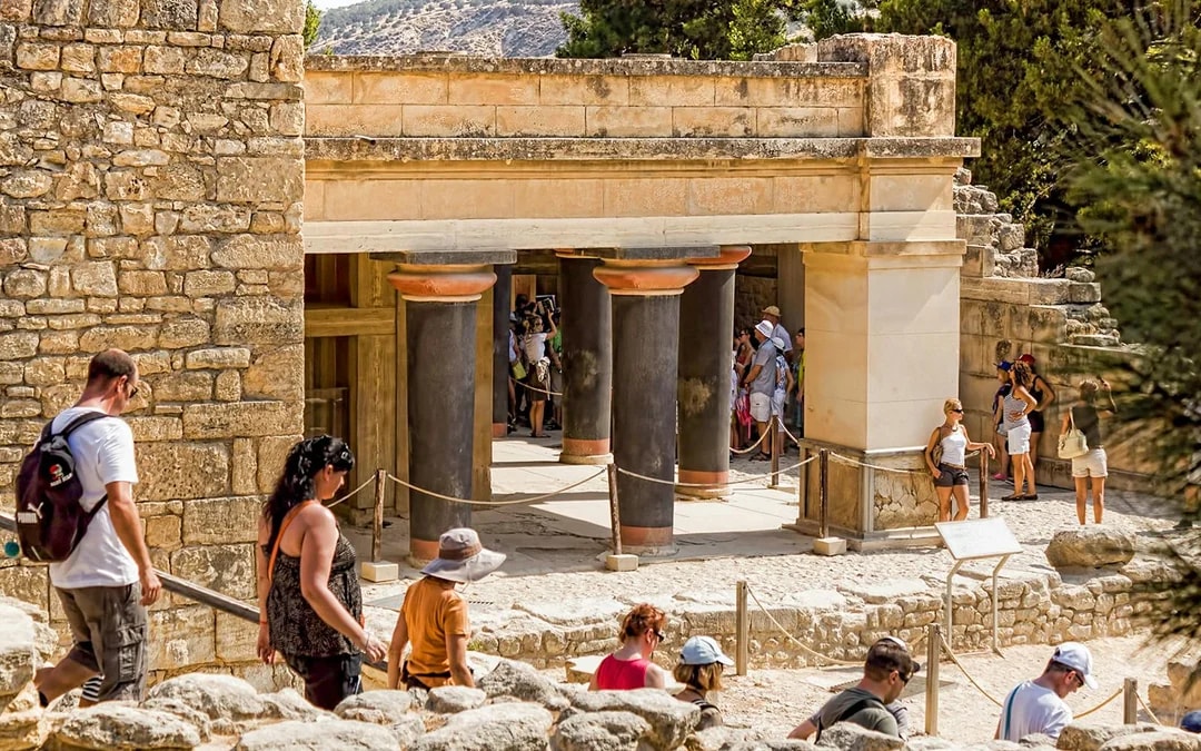 Knossos Palace Archaeological Site E-Ticket with Audio Tour Image 1