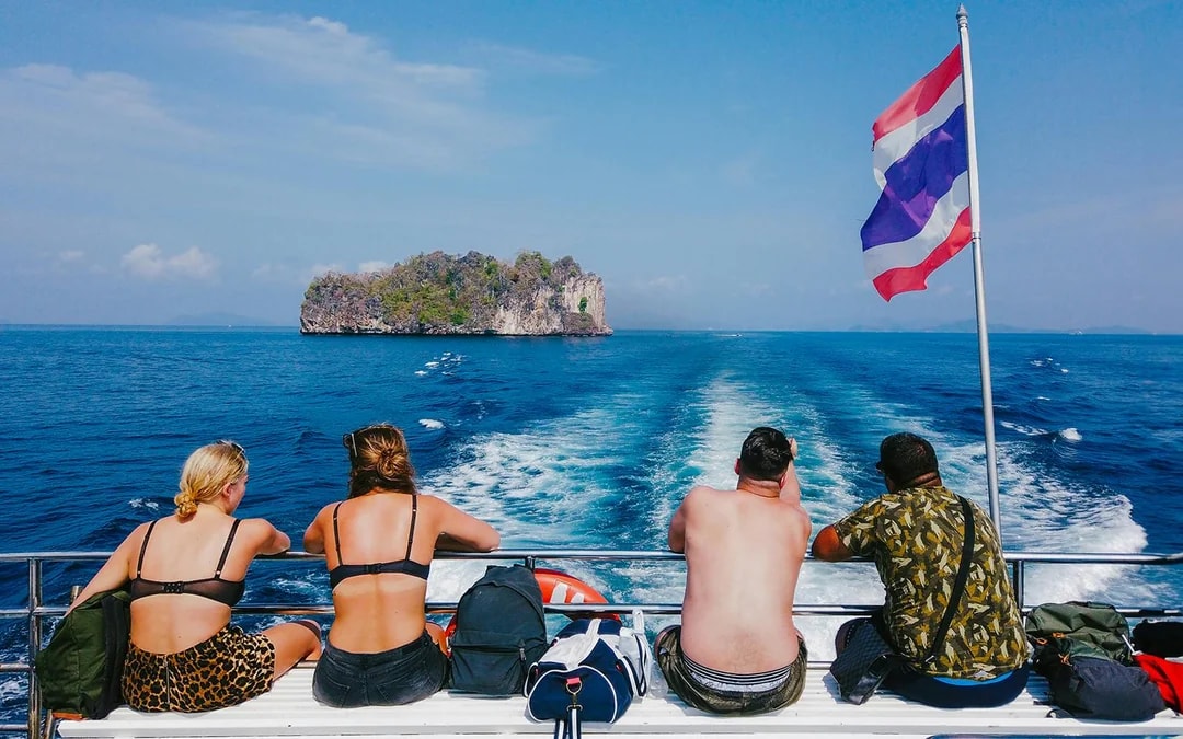 From Krabi: Phi Phi Island & Bamboo Island Day Tour by Speedboat with Lunch & Transfers Image 2