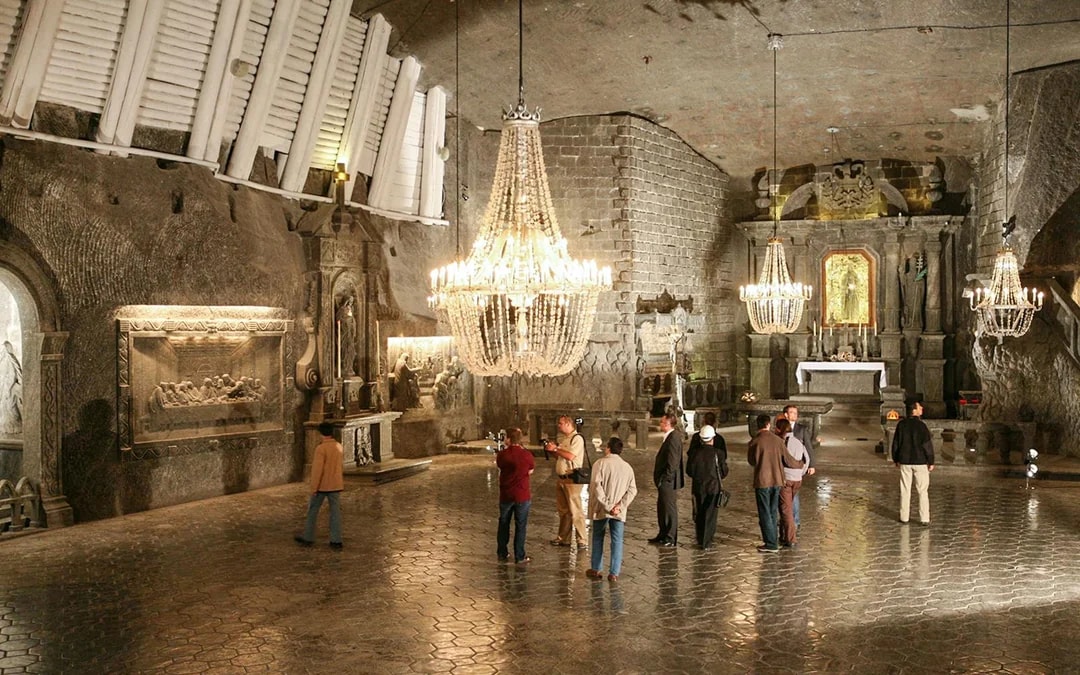 From Krakow: Wieliczka Salt Mine Guided Tour with Skip-the-Line Tickets Image 1