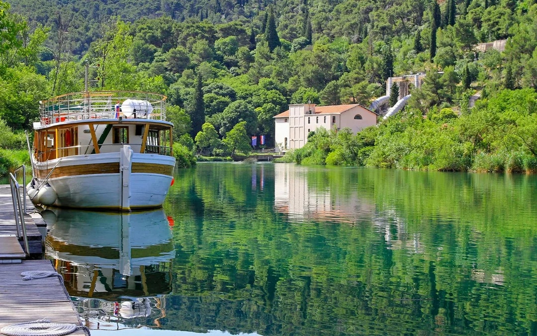 From Split: Krka National Park Guided Day Trip with Boat Ride and Swimming Image 6