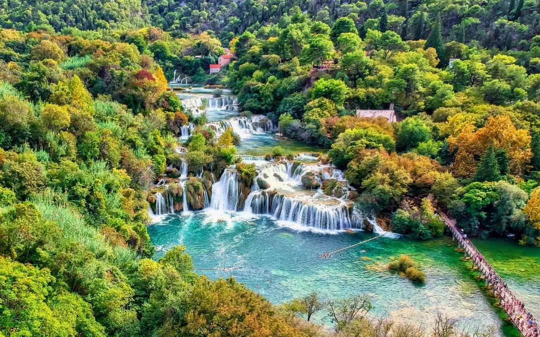 From Split: Krka National Park Guided Day Trip with Boat Ride and Swimming Image 3