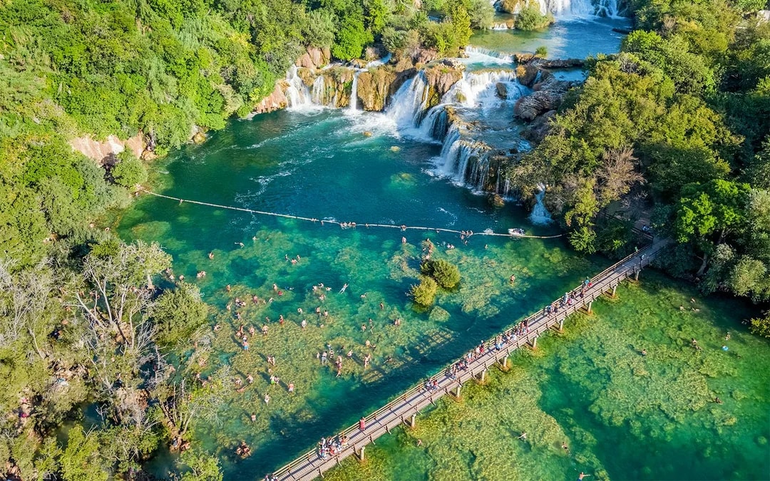From Split: Krka National Park Day Trip with Wine and Olive Oil Tasting Image 9