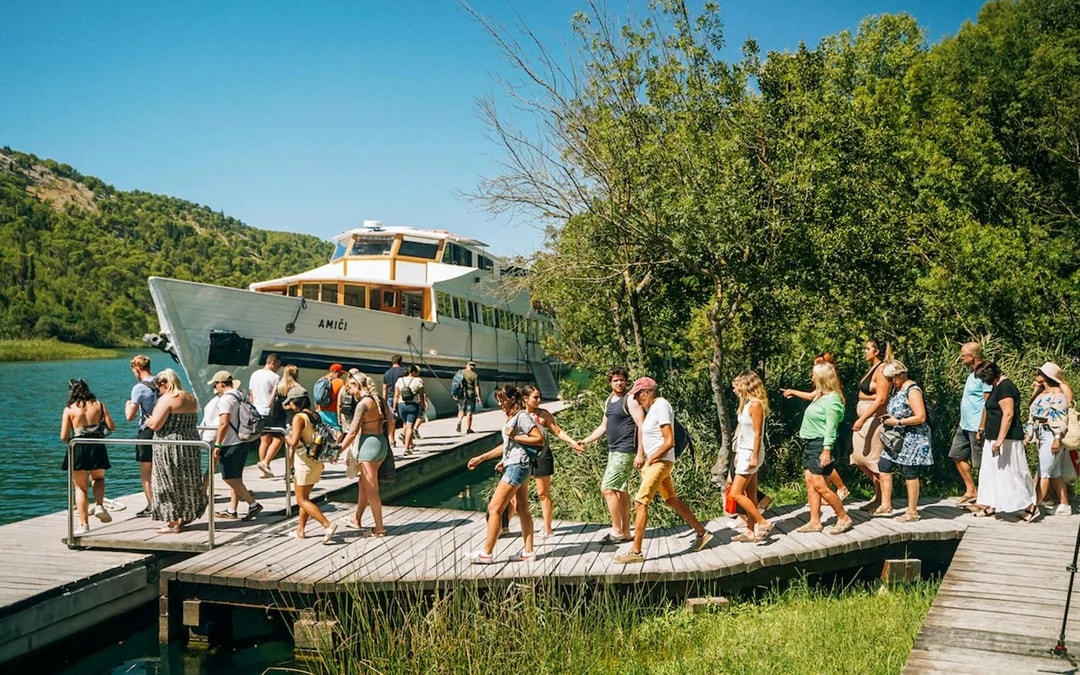 From Split: Krka National Park Day Trip with Wine and Olive Oil Tasting Image 2