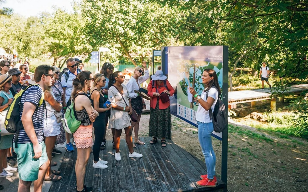 From Split: Krka National Park Day Trip with Wine and Olive Oil Tasting Image 4