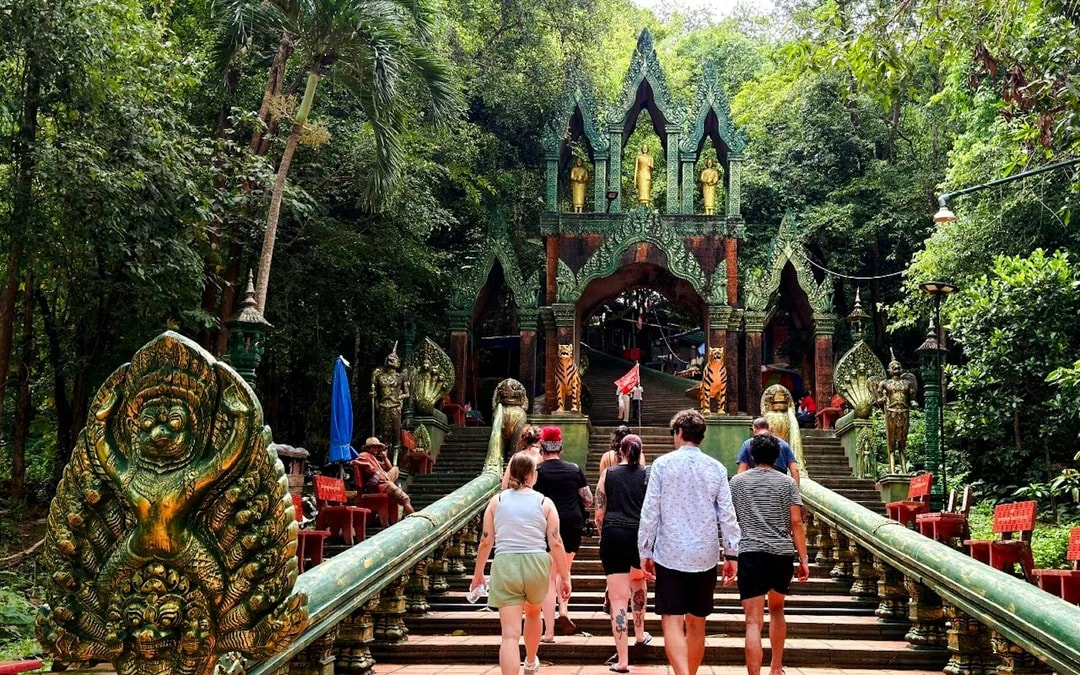Kulen Mountain Waterfall Small Group Tour with Picnic Lunch from Siem Reap Image 6