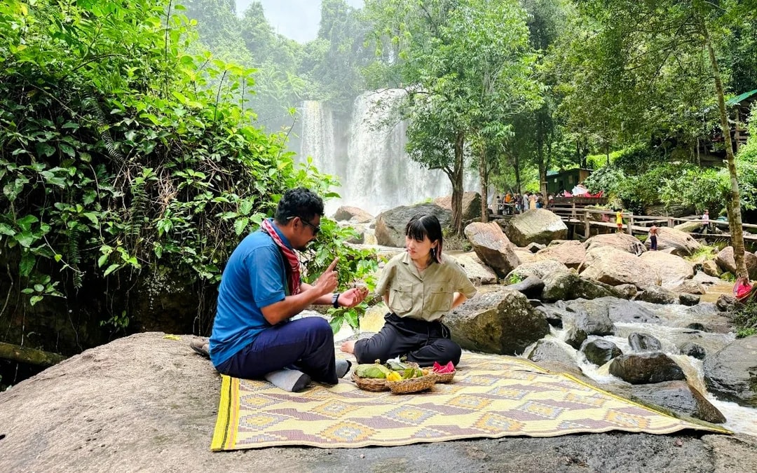 Kulen Mountain Waterfall Small Group Tour with Picnic Lunch from Siem Reap Image 7