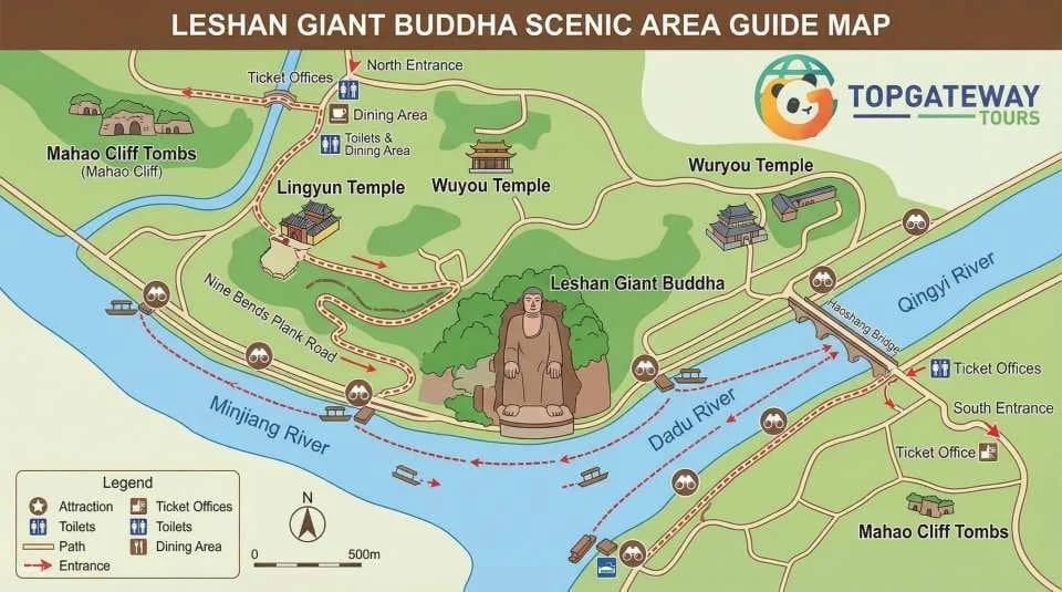 Leshan, China | Leshan Giant Buddha Scenic Area Tickets (Mainland China residents please do not place orders)