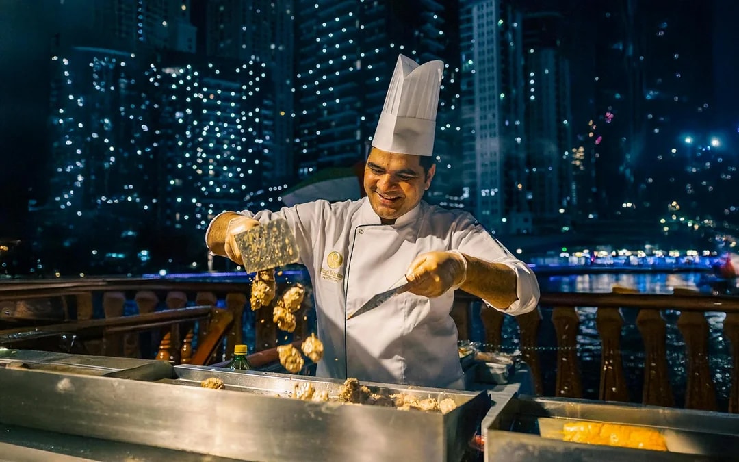 Alexandra VIP Dhow Marina Cruise with Dinner and Entertainment Image 11