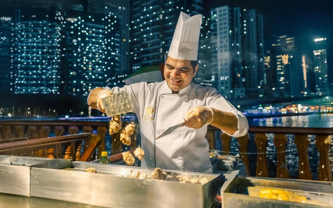 Sunset Alexandra VIP Dhow Cruise with Dinner, Entertainment and Transfers Image 7
