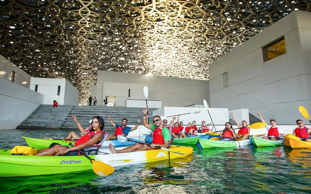 Louvre Abu Dhabi Guided Kayak Tour Image 6