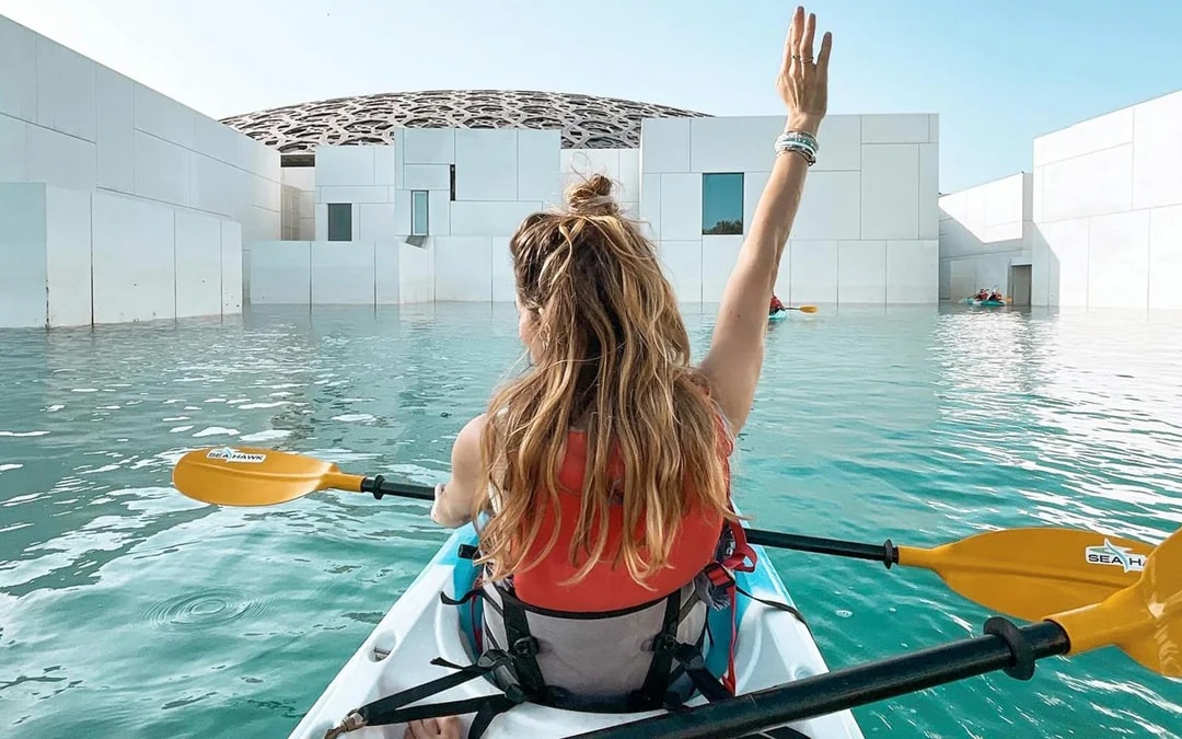 Louvre Abu Dhabi Guided Kayak Tour Image 3