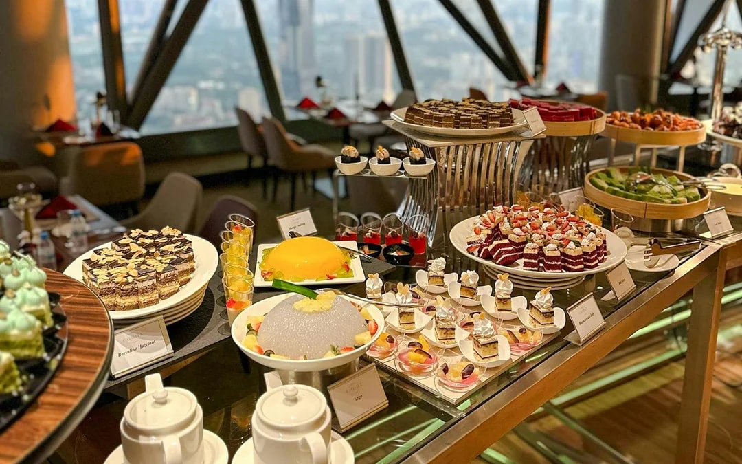 Lunch Buffet at ORBIT Revolving Dining in KL Tower  Image 6