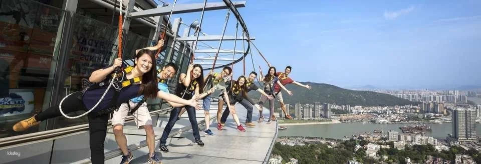Macau Tower - Skywalk Experience, Bungy Jump, Skydiving Tickets - Including Macau Tower Observation Deck Tickets