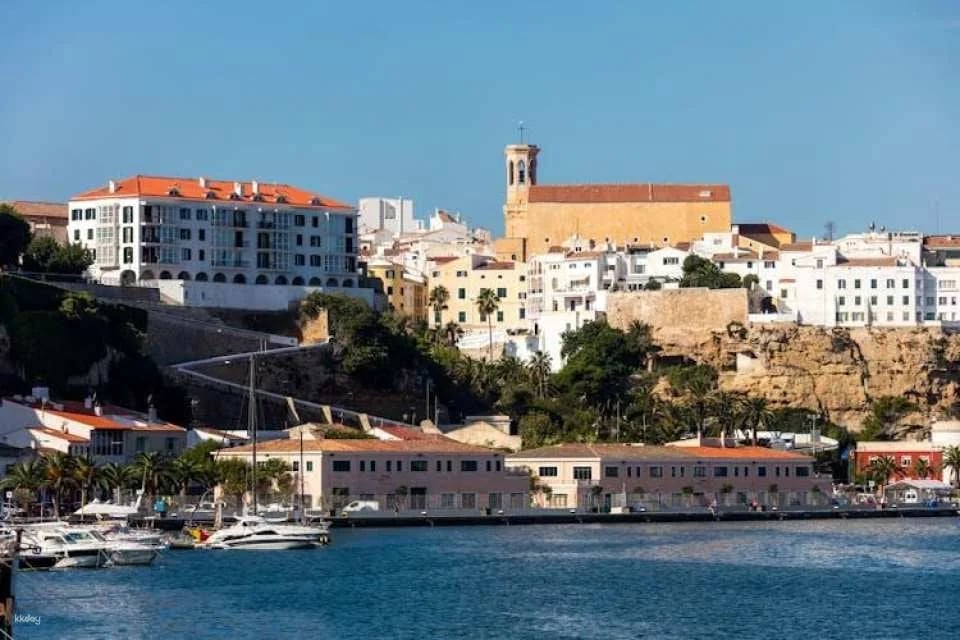 Mahon Harbour Yellow Catamarans cruise with underwater views