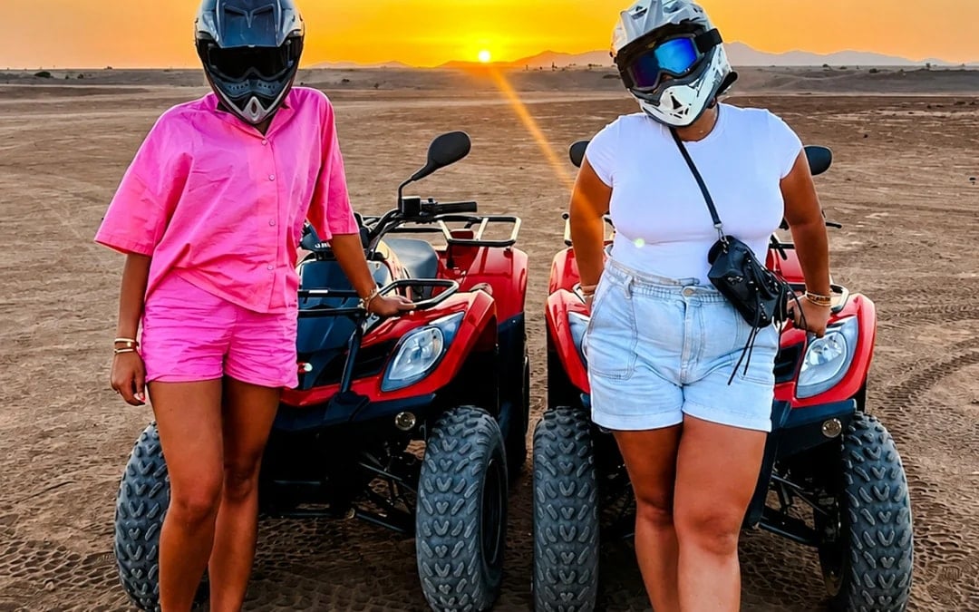 Marrakech Palmeraie Guided Quad Bike Tour with Moroccan Tea Image 1