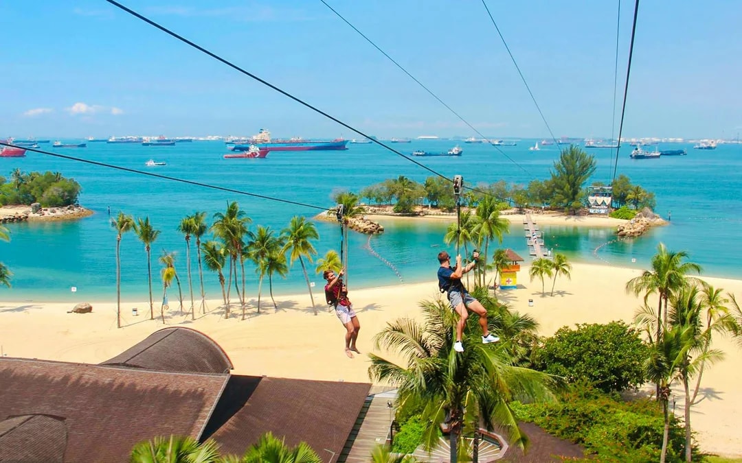 Mega Adventure Sentosa Tickets: Zip, Climb & Jump Image 1