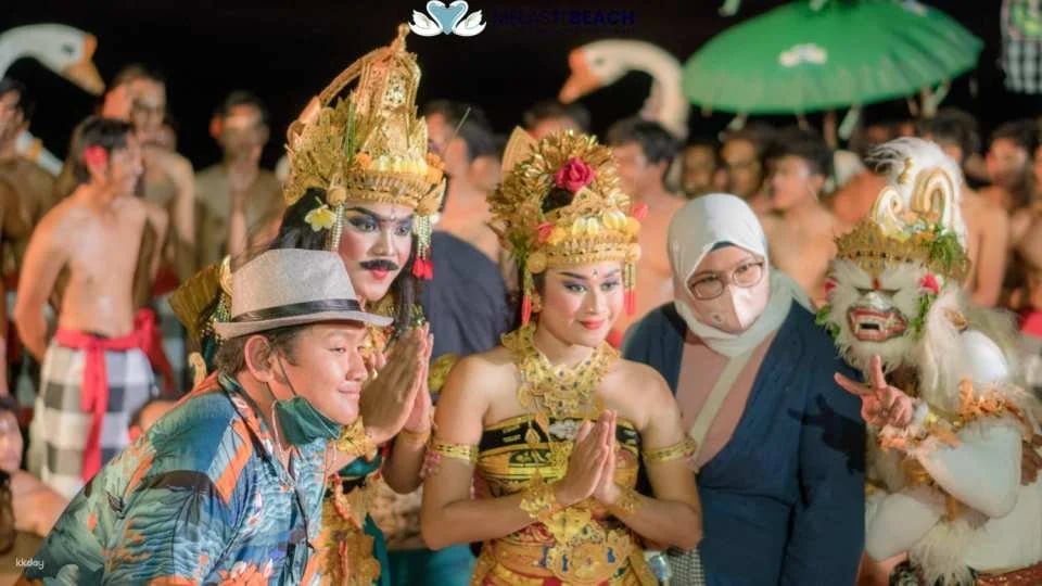 Melasti Beach Kecak Dance Show in Bali | Indonesia