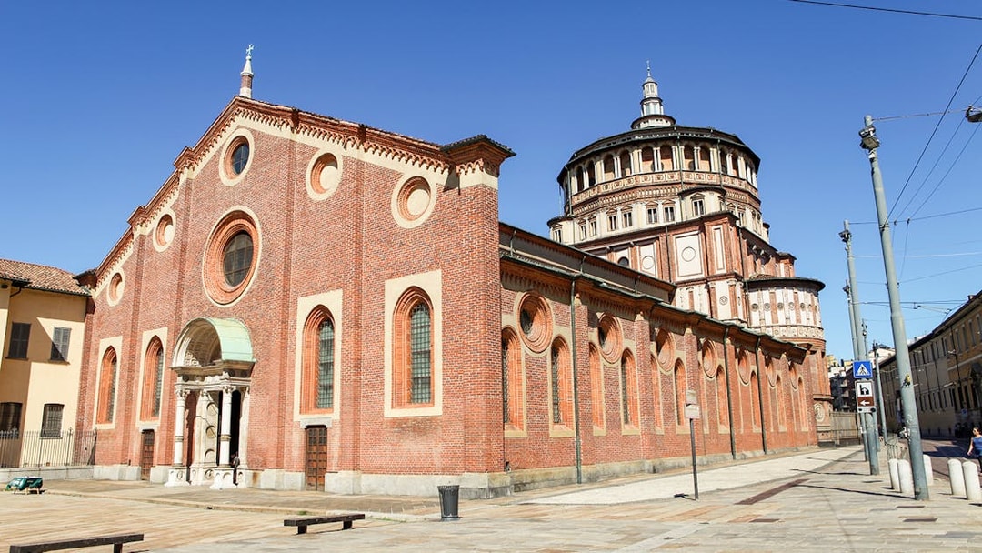 Santa Maria delle Grazie in Milan, site of The Last Supper painting.