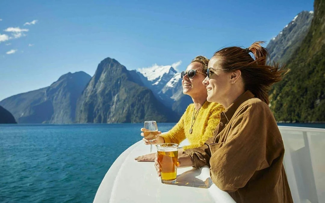 Premium Milford Sound Cruise with Gourmet Canapes & Sparkling Wine Image 1