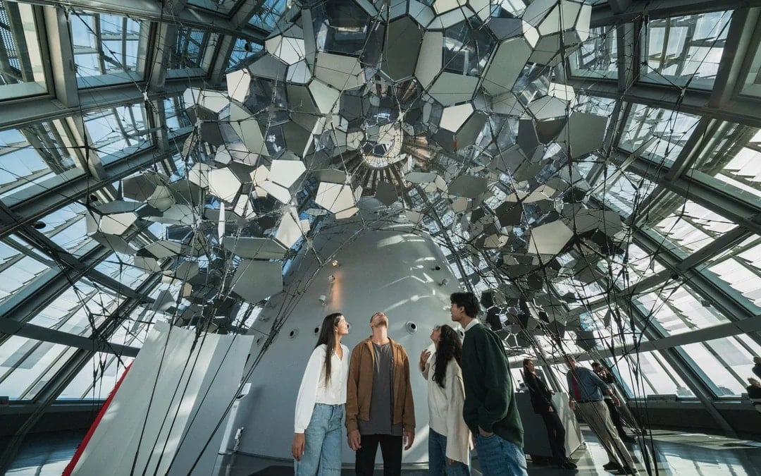 Mirador Torre Glòries Entry Tickets with Immersive Sculpture Experience Image 1