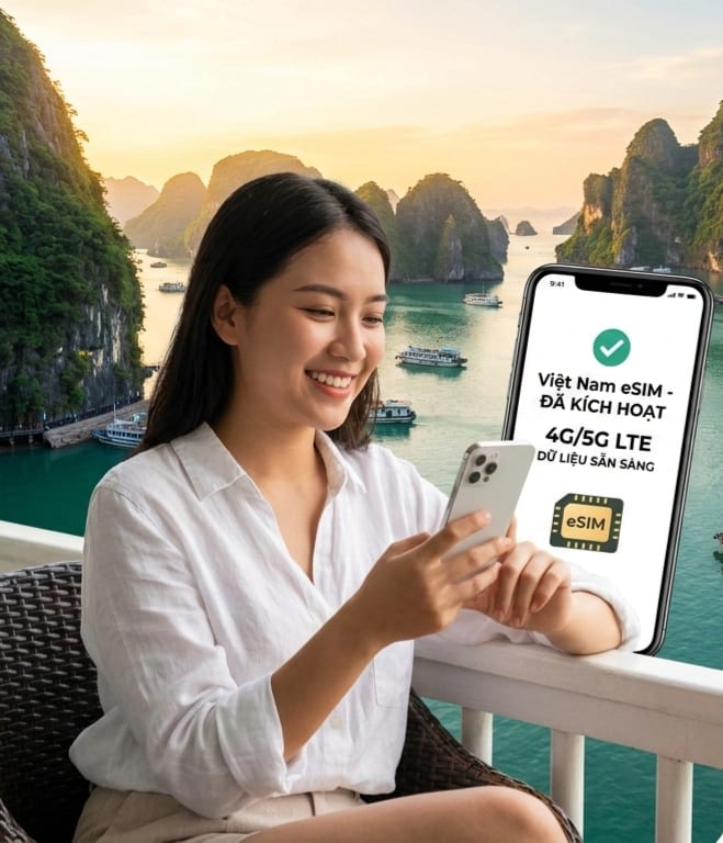 MOBIFONE 5G ESIM 5GB/DAY