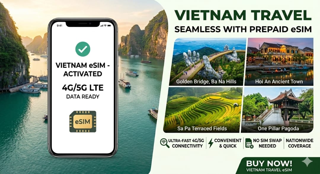MOBIFONE 5G ESIM 5GB/DAY