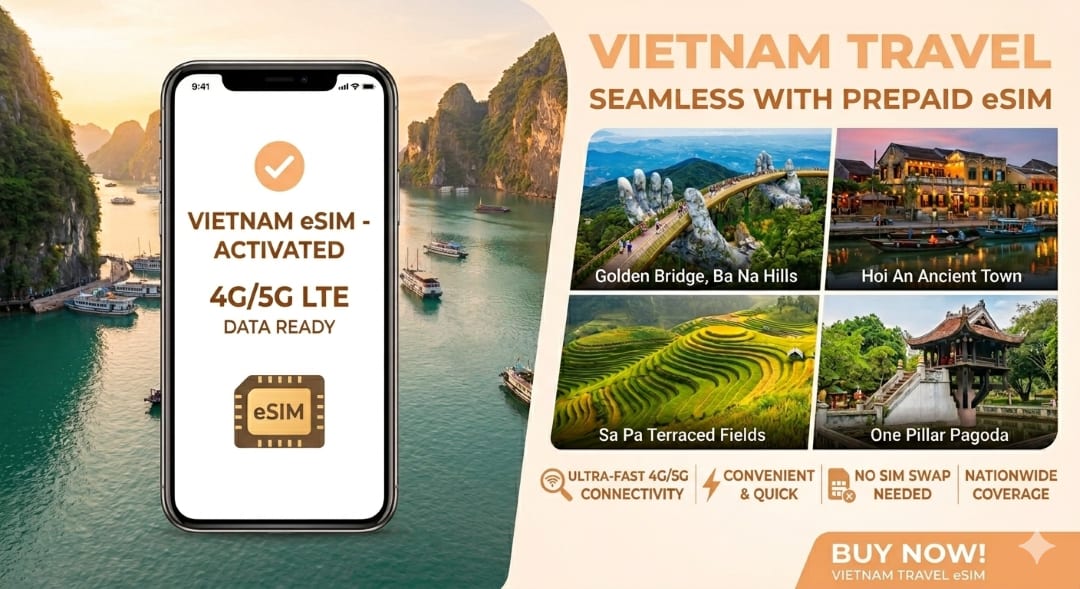 MOBIFONE 5G ESIM 5GB/DAY