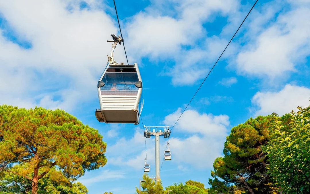 Montjuïc Cable Car Roundtrip Tickets  Image 1