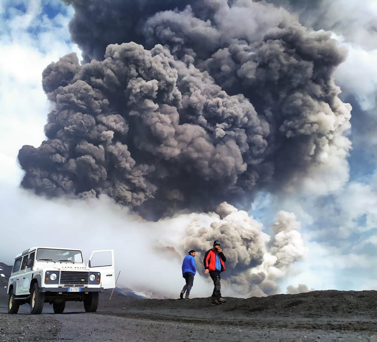 Mount Etna: Trek to 3000m with cable car and 4x4