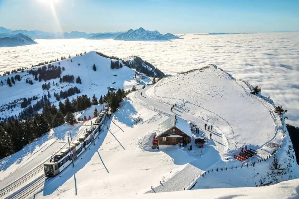 Mount Rigi Round Trip Ticket with Lake Lucerne Boat ride | Switzerland