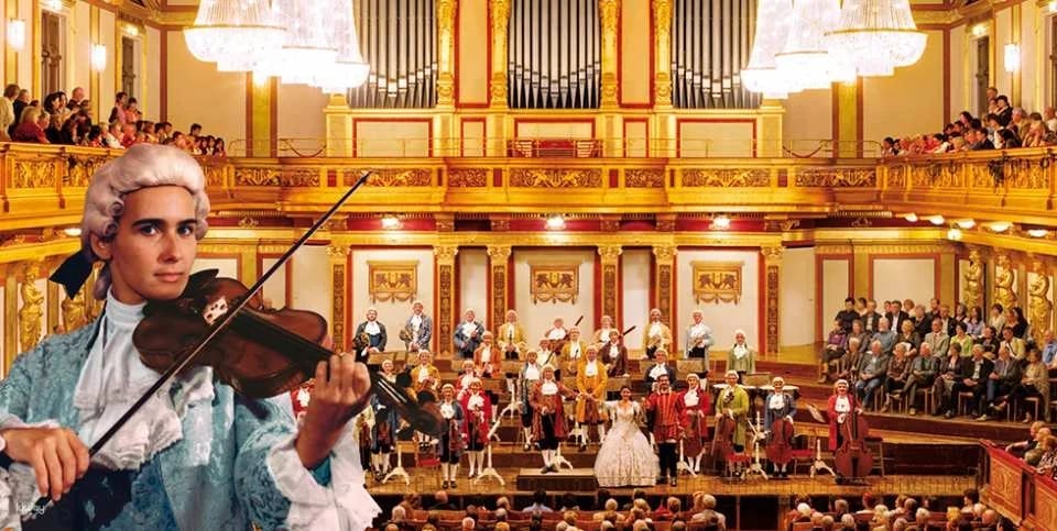 Mozart Concert Tickets at the Golden Hall of the Vienna Musikverein | Austria
