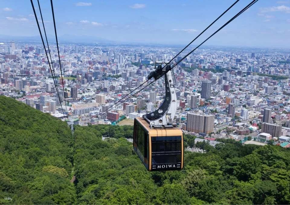 Mt. Moiwa Ropeway & Morisu Car (Mini Cable Car): Combo Ticket | Sapporo, Hokkaido, Japan
