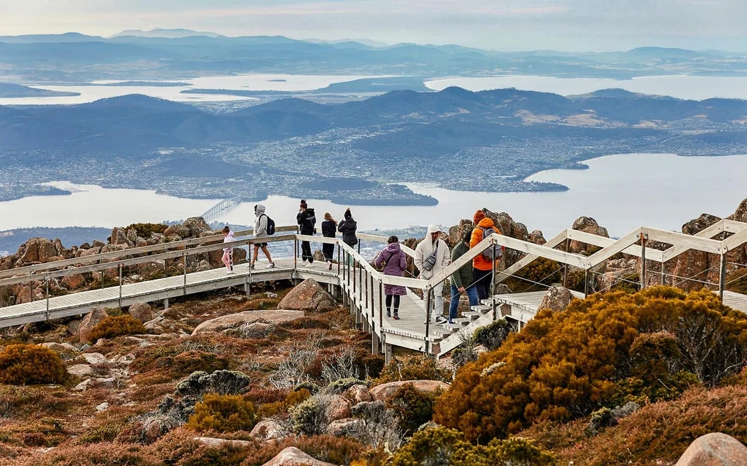 Full-Day Guided Tour of Mt Wellington with Tickets to MONA Image 4