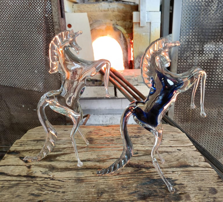 Murano: Glass Blowing Demonstration and Artistic Glass Gift