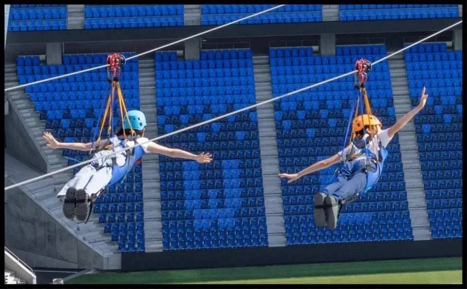 Nagasaki Stadium City Zip Line (Nagasaki Activities)