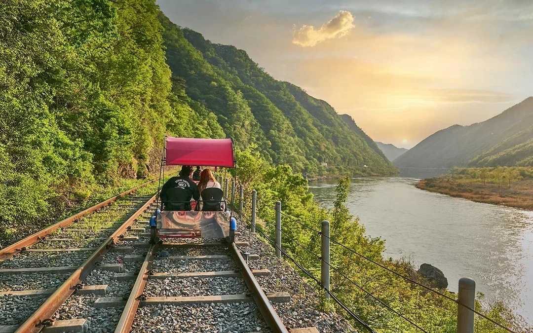 Nami Island Day Tour with Gangchon Rail Bike  Image 1