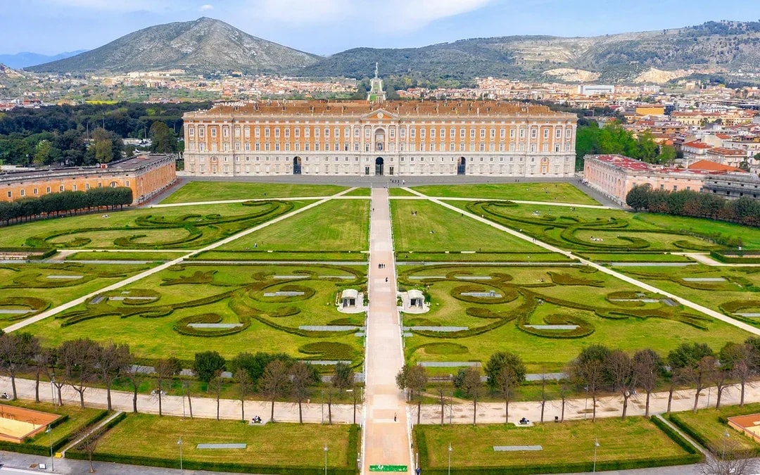 From Naples: Royal Palace of Caserta Tickets with Round-Trip Train and Audio Guide Image 1