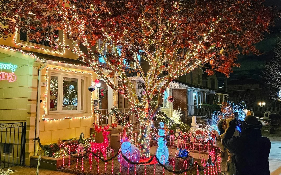 New York Dyker Heights Christmas Lights Bus Tour Image 11