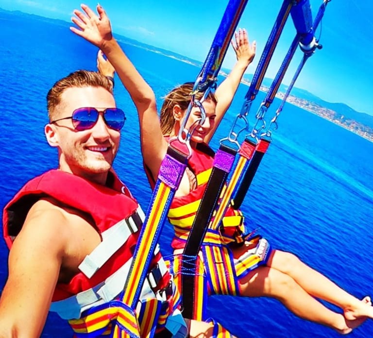 Nice: Parasailing Adventure with French Riviera Views