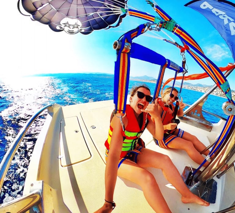 Nice: Parasailing Adventure with French Riviera Views