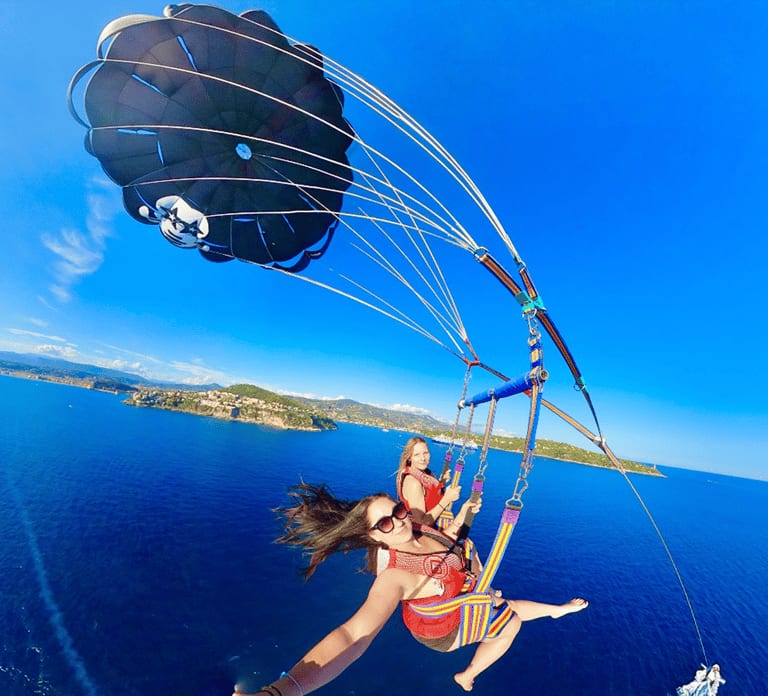 Nice: Parasailing Adventure with French Riviera Views
