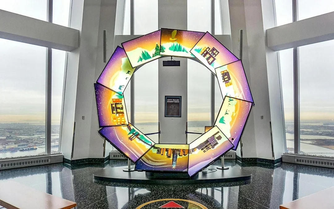 One World Observatory "Sip and View" Tickets with $15 Voucher Image 1