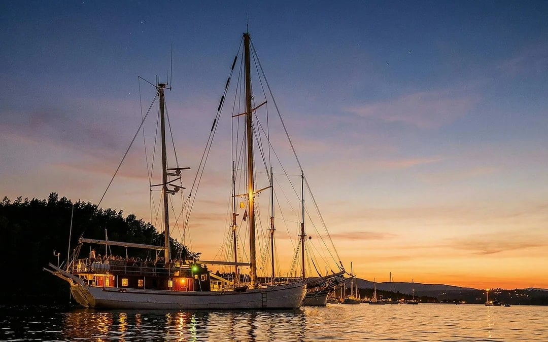Oslo: Oslofjord Seafood Dinner Cruise on Sailing Ship