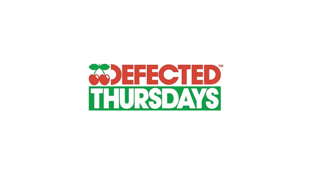 Defected Thursdays logo with cherries, Pacha event tickets.
