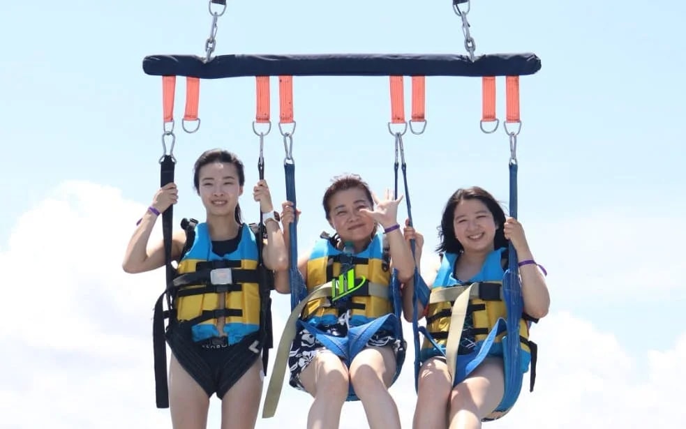 Parasailing Experience over Nusa Dua Sea with Equipment and Hotel Pickup Image 7