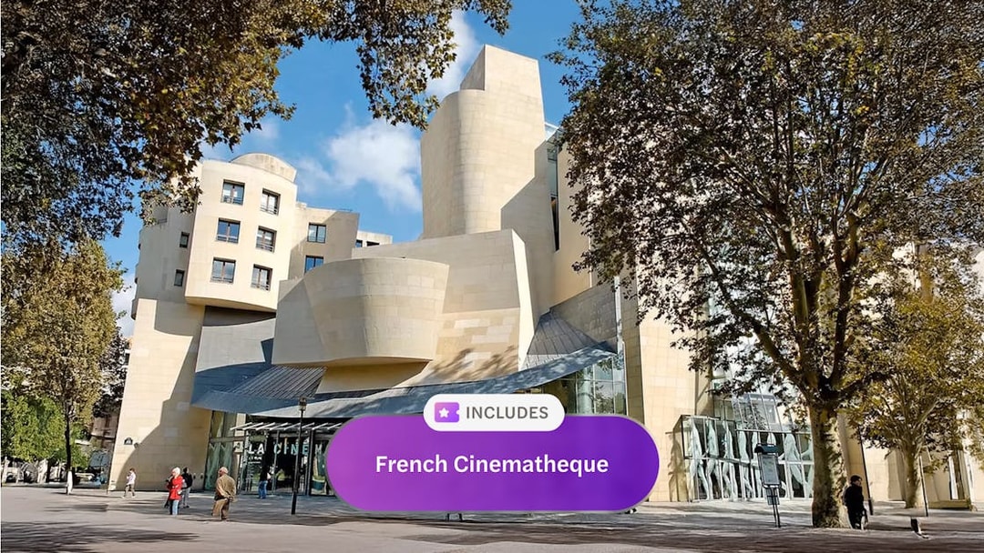 French Cinematheque building in Paris, included in the Paris Museum Pass.