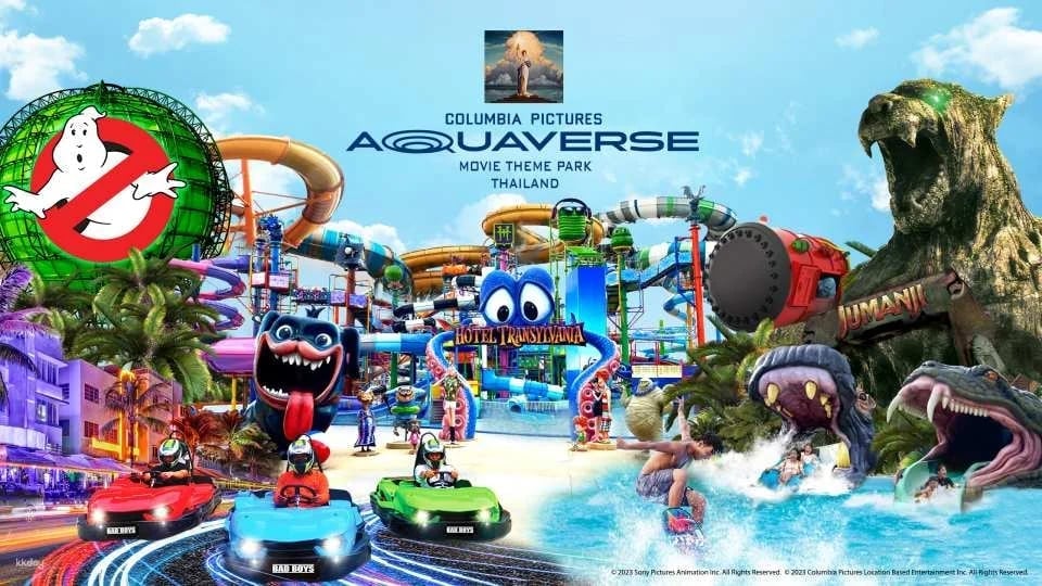 Pattaya Columbia Pictures Aquaverse Water Park Ticket | Thailand